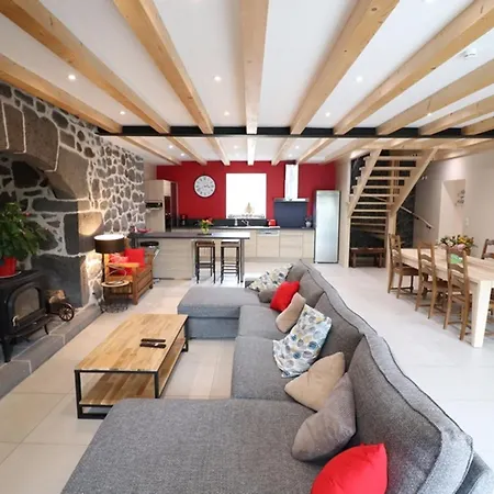 Maison De Caractere Renovee Avec Spa, Proche Volcans D'auvergne Et Station Super-lioran - Fr-1-742-432